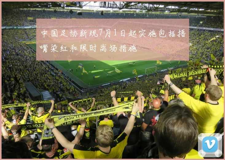 中国足协新规7月1日起实施包括捂嘴染红和限时离场措施